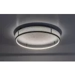 Rábalux 71033 Farenzo Beltéri lámpa, Mennyezeti lámpa, fekete-szürke LED 40, IP20