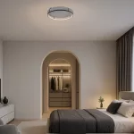 Rábalux 71033 Farenzo Beltéri lámpa, Mennyezeti lámpa, fekete-szürke LED 40, IP20