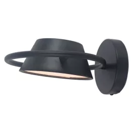   Rábalux 71048 Odiss Beltéri lámpa Fali lámpa fekete, fehér LED 6, meleg fehér (2700-3000K), IP20