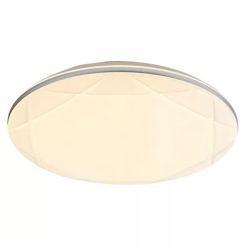 Rábalux 71053 Oswald2 Beltéri lámpa Mennyezeti lámpa ezüst, fehér LED 24, természetes fehér (3500-5000 K), IP20