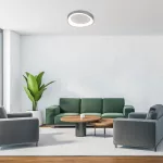 Rábalux 71054 Iliana Beltéri lámpa Mennyezeti lámpa ezüst, fehér LED 56, meleg fehér (2700-3000K), IP20