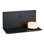 Rábalux 71058 Aranzo Beltéri lámpa Fali lámpa fekete, fehér LED 6, meleg fehér (2700-3000K), IP20