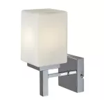 Rábalux 71059 Zenkai Beltéri lámpa Fali lámpa króm, fehér E14 1X MAX 10, IP44