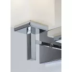Rábalux 71059 Zenkai Beltéri lámpa Fali lámpa króm, fehér E14 1X MAX 10, IP44