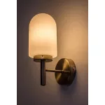 Rábalux 71060 Zenkai Beltéri lámpa Fali lámpa bronz, fehér E14 1X MAX 10, IP44