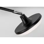 Rábalux 71063 Madi Beltéri lámpa Mennyezeti lámpa matt fekete, fehér LED 24, meleg fehér (2700-3000K), IP20