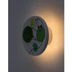 Rábalux 71070 Froggo Beltéri lámpa, Gyereklámpa, fehér-többszínű LED 9, IP20
