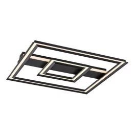   Rábalux 71071 Sidona Beltéri lámpa Mennyezeti lámpa fekete, fehér LED 48, meleg fehér (2700-3000K), IP20