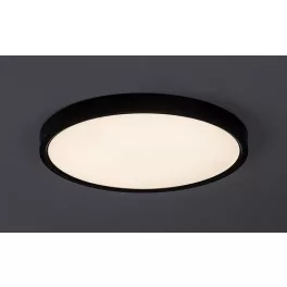   Rábalux 71072 Paulos Beltéri lámpa Mennyezeti lámpa fekete, fehér LED 24, természetes fehér (3500-5000 K), IP20
