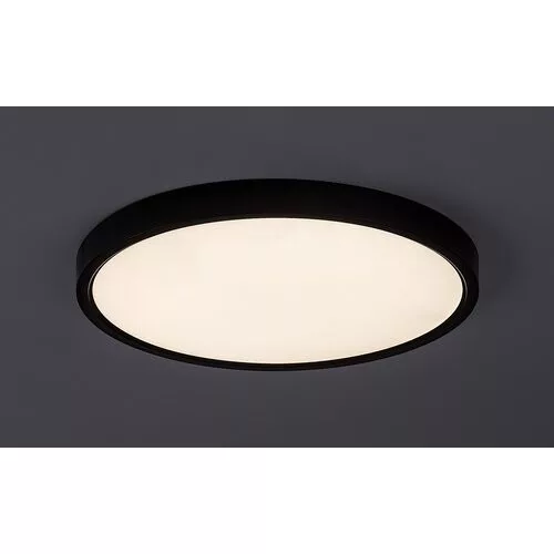 Rábalux 71072 Paulos Beltéri lámpa Mennyezeti lámpa fekete, fehér LED 24, természetes fehér (3500-5000 K), IP20