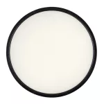 Rábalux 71072 Paulos Beltéri lámpa Mennyezeti lámpa fekete, fehér LED 24, természetes fehér (3500-5000 K), IP20