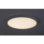 Rábalux 71073 Paulos Beltéri lámpa Mennyezeti lámpa fehér, fehér LED 24, természetes fehér (3500-5000 K), IP20