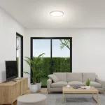 Rábalux 71073 Paulos Beltéri lámpa Mennyezeti lámpa fehér, fehér LED 24, természetes fehér (3500-5000 K), IP20
