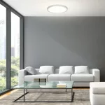 Rábalux 71075 Paulos Beltéri lámpa Mennyezeti lámpa fehér, fehér LED 48, természetes fehér (3500-5000 K), IP20