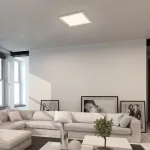 Rábalux 71076 Damek2 Beltéri lámpa Mennyezeti lámpa fehér, fehér LED 18, természetes fehér (3500-5000 K), IP20