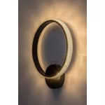 Rábalux 71095 Grete Beltéri lámpa Fali lámpa fekete, fehér LED 15, meleg fehér (2700-3000K), IP20