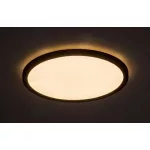 Rábalux 71096 Gonzalo Beltéri lámpa Ráépíthető és Beépíthető lámpa fekete, fehér LED 24, változtatható, IP20