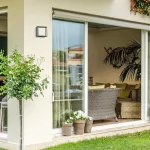 Rábalux 7110 Mendoza Kültéri fali lámpa antracit-fehér LED 6,5, IP65