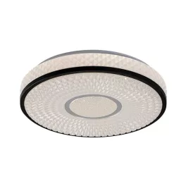   Rábalux 71137 Sedona2 Beltéri lámpa Mennyezeti lámpa fekete, fehér LED 24, természetes fehér (3500-5000 K), IP20