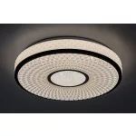 Rábalux 71137 Sedona2 Beltéri lámpa Mennyezeti lámpa fekete, fehér LED 24, természetes fehér (3500-5000 K), IP20