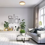 Rábalux 71143 Leana2 Beltéri lámpa Mennyezeti lámpa bükk, fehér LED 12, meleg fehér (2700-3000K), IP20