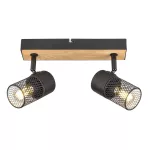 Rábalux 71152 Metta Spotlámpa tölgy E27 1x MAX 40 IP20