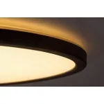 Rábalux 71157 Ezio Beltéri lámpa, Ráépíthető és Beépíthető lámpa, matt fekete-matt fehér LED 22, IP20