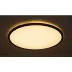 Rábalux 71158 Ezio Beltéri lámpa, Ráépíthető és Beépíthető lámpa, matt fekete-matt fehér LED 36, IP20