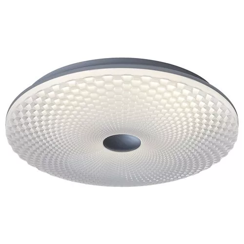 Rábalux 71184 Galeti2 Beltéri lámpa Mennyezeti lámpa ezüst, fehér LED 24, természetes fehér (3500-5000 K), IP20
