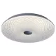 Rábalux 71184 Galeti2 Beltéri lámpa Mennyezeti lámpa ezüst, fehér LED 24, természetes fehér (3500-5000 K), IP20