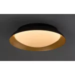 Rábalux 71187 Hafsa Beltéri lámpa Mennyezeti lámpa fekete/ arany, fehér LED 24, meleg fehér (2700-3000K), IP20