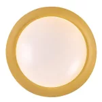 Rábalux 71187 Hafsa Beltéri lámpa Mennyezeti lámpa fekete/ arany, fehér LED 24, meleg fehér (2700-3000K), IP20