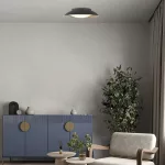 Rábalux 71187 Hafsa Beltéri lámpa Mennyezeti lámpa fekete/ arany, fehér LED 24, meleg fehér (2700-3000K), IP20