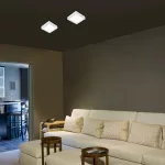 Rábalux 71196 Shaun2 Beltéri lámpa Ráépíthető és Beépíthető lámpa fehér, fehér LED 15, természetes fehér (3500-5000 K), IP20