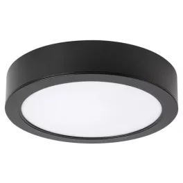   Rábalux 71199 Shaun2 Beltéri lámpa Ráépíthető és Beépíthető lámpa fekete, fehér LED 15, természetes fehér (3500-5000 K), IP20