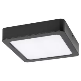   Rábalux 71202 Shaun2 Beltéri lámpa Ráépíthető és Beépíthető lámpa fekete, fehér LED 15, természetes fehér (3500-5000 K), IP20