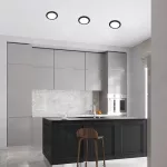 Rábalux 71224 Shaun2 Beltéri lámpa Ráépíthető és Beépíthető lámpa fekete, fehér LED 3, meleg fehér (2700-3000K), IP20