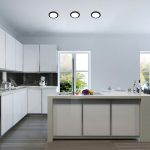 Rábalux 71227 Shaun2 Beltéri lámpa Ráépíthető és Beépíthető lámpa fekete, fehér LED 18, meleg fehér (2700-3000K), IP20