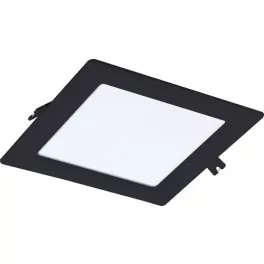   Rábalux 71230 Shaun2 Beltéri lámpa Ráépíthető és Beépíthető lámpa fekete, fehér LED 12, meleg fehér (2700-3000K), IP20