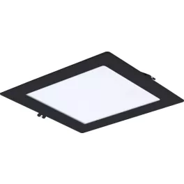   Rábalux 71231 Shaun2 Beltéri lámpa Ráépíthető és Beépíthető lámpa fekete, fehér LED 18, meleg fehér (2700-3000K), IP20