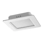 Rábalux 71236 Shaun2 Beltéri lámpa Ráépíthető és Beépíthető lámpa fehér, fehér LED 3, természetes fehér (3500-5000 K), IP20