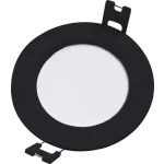 Rábalux 71240 Shaun2 Beltéri lámpa Ráépíthető és Beépíthető lámpa fekete, fehér LED 3, természetes fehér (3500-5000 K), IP20