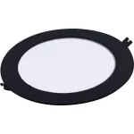 Rábalux 71243 Shaun2 Beltéri lámpa Ráépíthető és Beépíthető lámpa fekete, fehér LED 18, természetes fehér (3500-5000 K), IP20