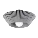 Rábalux RBL71248 Revan Beltéri lámpa Mennyezeti lámpa fekete, szürke E27 1x MAX 6 IP20