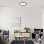 Rábalux 71249 Israh Beltéri lámpa Mennyezeti lámpa szürke, fehér LED 40, természetes fehér (3500-5000 K), IP20