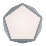 Rábalux 71251 Raffa Beltéri lámpa Mennyezeti lámpa szürke, fehér LED 30, meleg fehér (2700-3000K), IP20