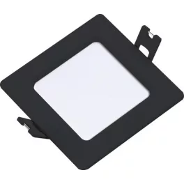  Rábalux 71262 Shaun2 Beltéri lámpa Ráépíthető és Beépíthető lámpa fekete, fehér LED 3, természetes fehér (3500-5000 K), IP20