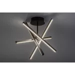 Rábalux 71270 Matilde Beltéri lámpa Mennyezeti lámpa fekete, fehér LED 30, természetes fehér (3500-5000 K), IP20