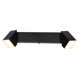   Rábalux 71271 Kessy Beltéri lámpa Fali lámpa fekete, fehér LED 8, meleg fehér (2700-3000K), IP20