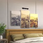 Rábalux 71271 Kessy Beltéri lámpa Fali lámpa fekete, fehér LED 8, meleg fehér (2700-3000K), IP20